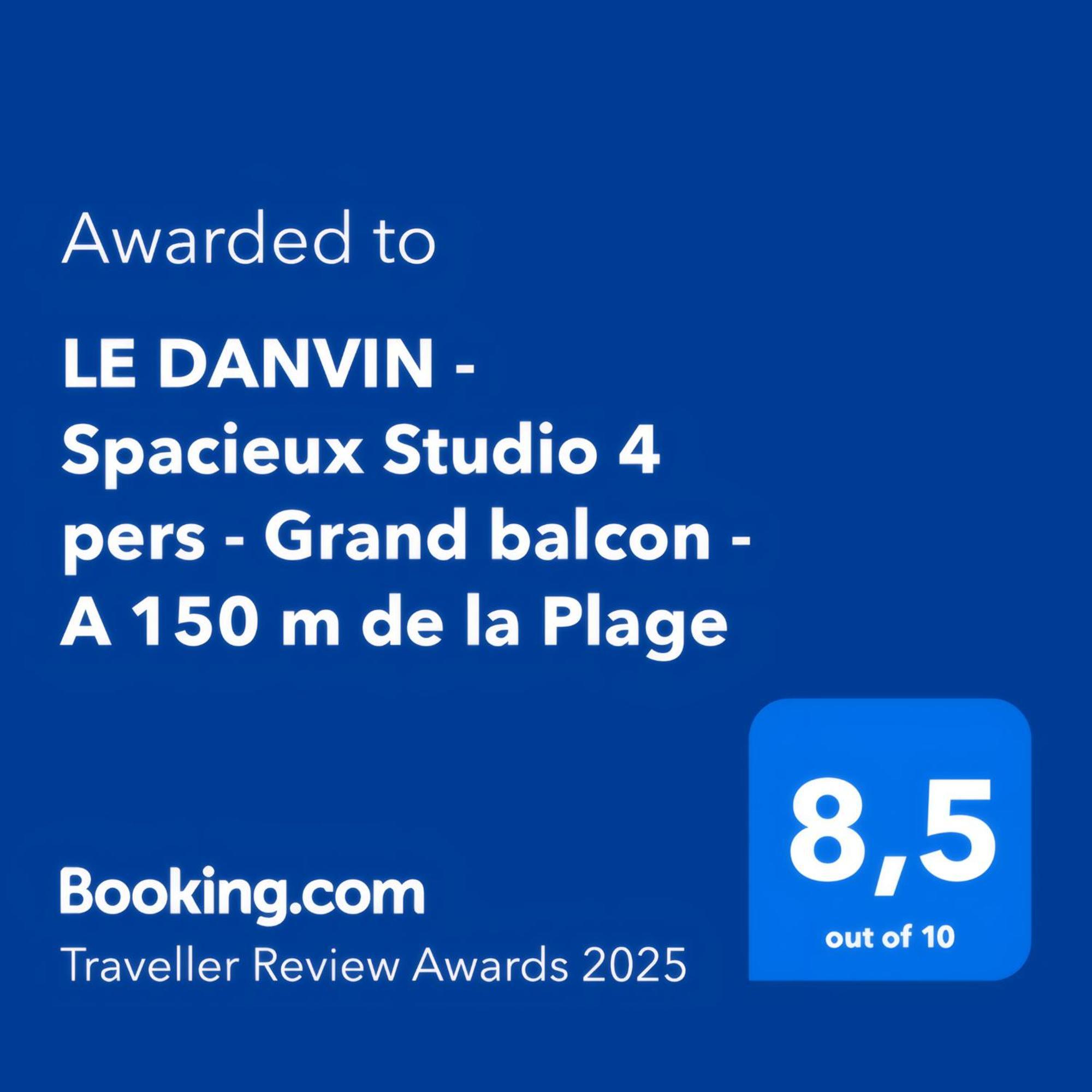 Le Danvin - Spacieux Studio 4 Pers - Grand Balcon - A 150 M De La Plage Berck Luaran gambar